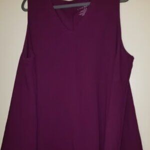 Lane Bryant V-Neck Drapey Tunic Tank
